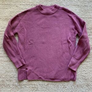 Lululemon Merino Wool-Blend Crewneck Sweater Velvet Dust Size 6